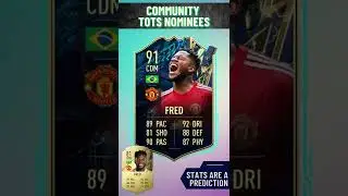 FIFA 22 Community TEAM OF THE SEASON Nominees #Shorts #TOTS