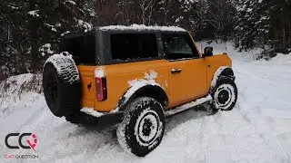 Ford Bronco Trail Turn Assist на снегу!