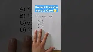 Find Percentages in Seconds | Percentage Problems - Shortcuts & Tricks 😉 #math #maths #percents