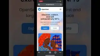 How to connect wallet to OpenSea