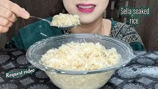 ASMR // GOLDEN SELLA WET RICE EATING // REQUEST VIDEO 
