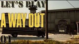 Let's Play A Way Out, Blind [Ep 1] Let's Co-Op A Way Out of Prison! | A Way Out CO-OP Playthrough