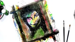 Watercolour Painting/Watercolour painting of a girl/Sonakshi's painting/Make art in quarantine/Paint