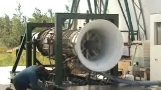 Turbine Engine: full power  ...  LOUD!