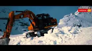 Schiene/Strasse & Spezialtiefbau by Avesco Rent - Baustelle: Skigebiet Laax