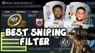 EASY COINS WITH THIS SNIPING FILTER - FIFA 22 Ultimate Team Best Trading Method