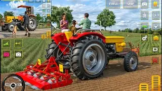 Farming Tractor Simulator Gameplay | | Long Vide. Real Farming Tractor Simulator 🚜 | Full Gameplay |