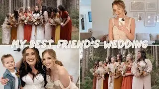 MY BEST FRIEND'S WEDDING I Fall wedding 2021 I day in the life vlog