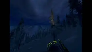 Sledders gameplay,  Summit 154 classic powder night ride