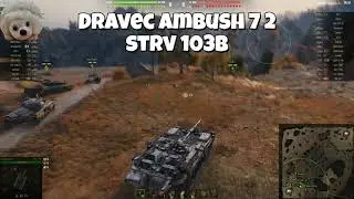 Cause and assist a total of 5000HP of damage Strv103b