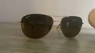 Review on Maui Jim Polarized Baby Beach Aviators Sunglasses