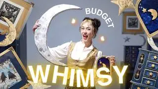 Making DIY Decor to Whimsy-Max my Celestial Wizard's Study (on a Budget)