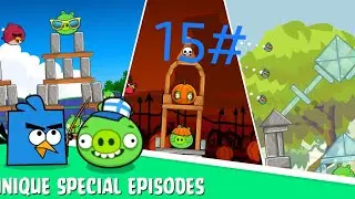 Angry birds the pig's revenge 15# мы на пляже бьёмся со свиньями
