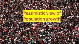 #Disadvantages/ Pessimistic views of Population#education #economics #population #upsc