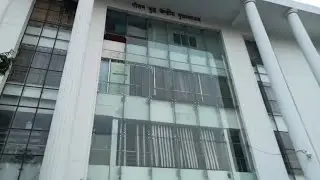 LIBRARY TOUR(Gautam Buddha Library)#bbau #vlogging