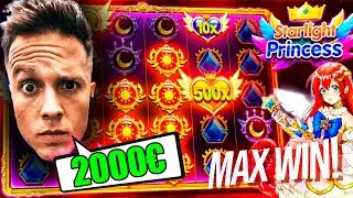 MINHA PRIMEIRA MAX WIN NA STARLIGHT PRINCESS !! 5000X