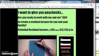 Creating a splash page with all-in-one-profits