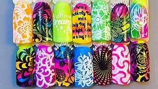 Marianne Nails NEW Professional Stamping Plate 01 Review & Swatches