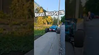 SG 116 Beast Max rccar small trick. Маленький трюк. Новые фары. #rc #shorts #beastmax