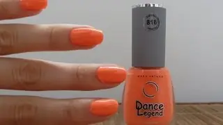Лак для ногтей Dance Legend Neonic №818 Best Vacations  Сочный и яркий лак