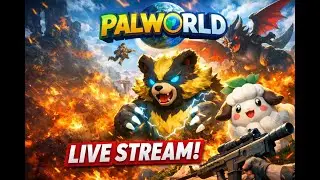 First Time in Palworld 😱 | Pals, Guns & Madness LIVE