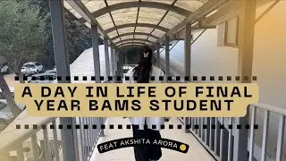 A busy day in life of FINAL YEAR BAMS STUDENT #bams #ayurvedahospital #medicalcollege #dayinmylife 