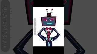 Eye contact with Vee and Vox! (TVs) #dandysworld #hazbinhotel#vee#vox#eyecontact