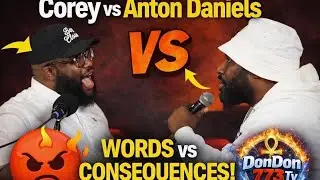 When Internet Talk Meets Real Life: Corey Holcomb Checks Anton Daniels