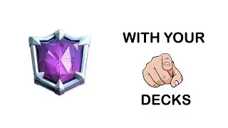 UC with YOUR DECKS #shorts