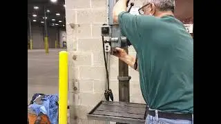 18&rdquo; Boice Crane (Wilton) Geared Head Drill Press, Model S53
