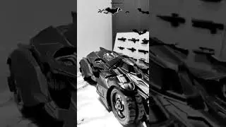 Diecast 1:24 scale  Arkham Knight Batmobile  with Batman by Jada toys #awesome #batman #detailing