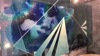 Artwork on Plexiglas