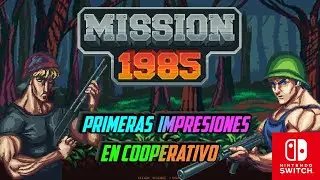 MISSION 1985 (Nintendo Switch): &iexcl;Un brutal homenaje a Mercs en cooperativo! | Gameplay | AdmaGames