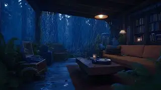 Sad & Emotional Piano with Rain on Porch | Healing Music for Heartbreak, Sleep & Anxiety Relief