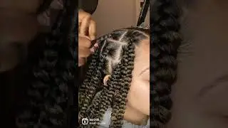 POV; you&rsquo;re getting butterfly loc braids | protective styles | box braids