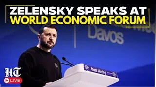 Zelensky WEF LIVE: Ukrainian President Zelensky Addresses The World Economic Forum In Davos