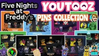 FNAF Youtooz pins collection showcase!