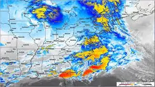 Satellite/Northeast Radar Loop March 13-15, 2023, Nor&rsquo;easter
