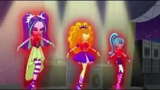 MLP: EG - Rainbow Rocks | Music | Welcome to the Show (with Rainbooms Battle) | HD
