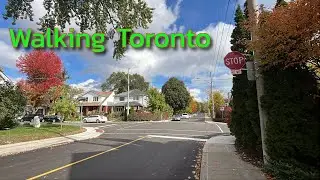 Walking Residential Streets in East York Toronto Part 2 10/22/2025