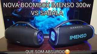 NOVA BOOMBOX IMENSO X41A 300W VS SABALA