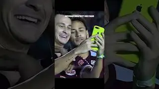 When Neymar Respect His Fans 🥰❤