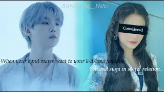 When your bandmates react to your kdrama & idol edits.*8th member* #btsff #btsimagine #yoongiff