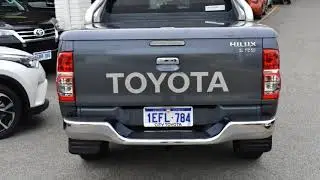 2013 Toyota Hilux GGN15R MY12 SR5 Double Cab Charcoal Grey 5 Speed Automatic Utility
