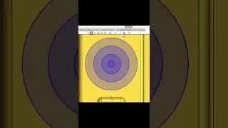 SolidWorks tutoriels: vent & Base-Flange #solidworkstutorials #solidworks #youtubeshorts