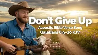 Don’t Give Up Doing Good | Galatians 6:9–10 KJV | Bible Song for Men