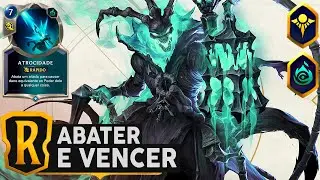 6 DE DANO TURNO 1 😵 ATROCIDADE CL&Aacute;SSICA RETORNA | THRESH & NASUS DECK | LEGENDS OF RUNETERRA ETERNO