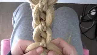 Intricate 5 Strand Braid | iXheartXhairstyles