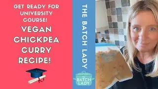 Get Ready for Uni- Vegan Chickpea Curry