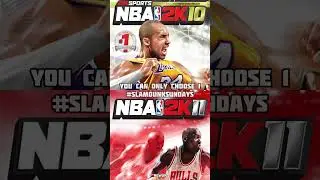 You can only have 1 ? NBA 2k10 or NBA 2k11 ?